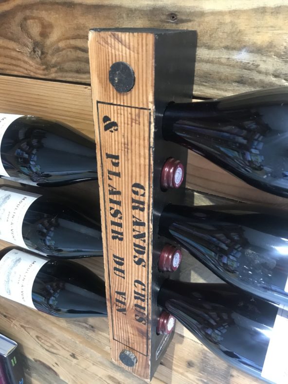 Range bouteilles "noir" 6pl