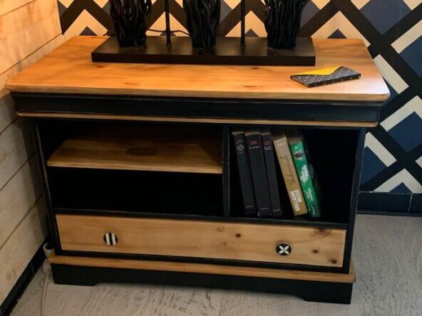 Meuble "black & Wood " – Image 2