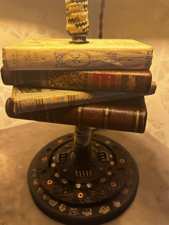 Lampe " Old Books" N°D&F135 – Image 2