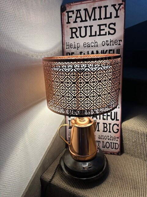 Lampe " Copper MalMaison" D&F157