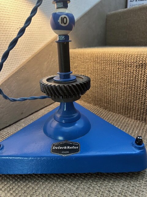 Lampe "Black & Blue Billard" – Image 5